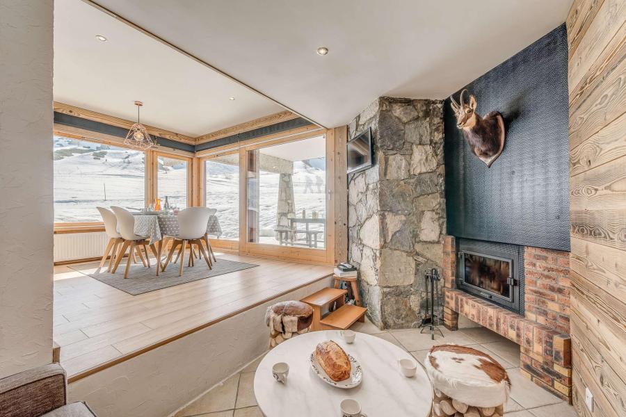 Holiday in mountain resort 2 room apartment sleeping corner 5 people (6P) - Les Chalets du Golf - Tignes - Living room