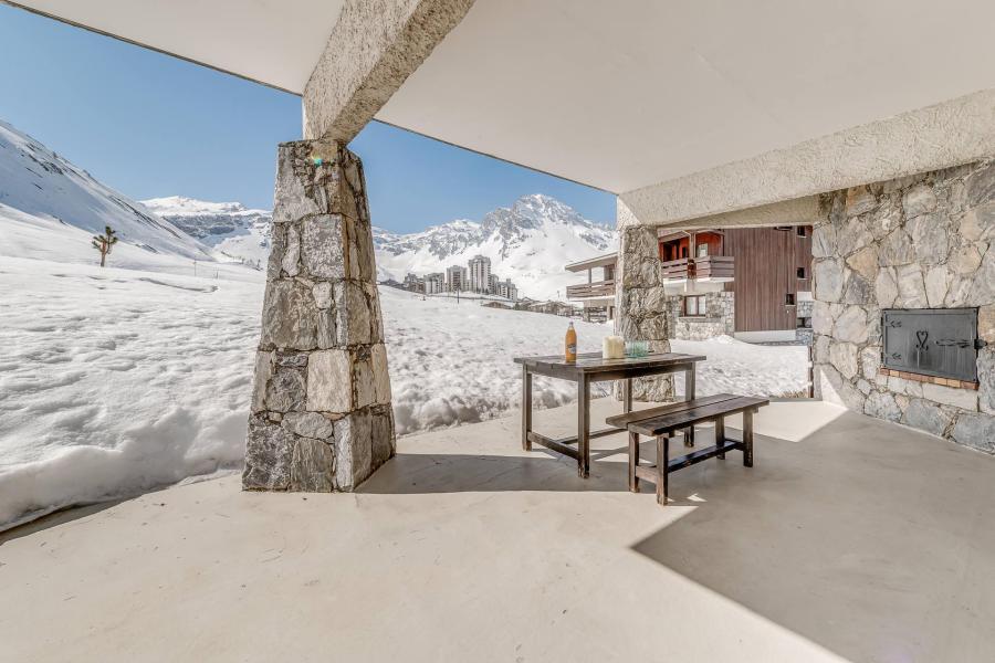 Holiday in mountain resort 2 room apartment sleeping corner 5 people (6P) - Les Chalets du Golf - Tignes - Terrace