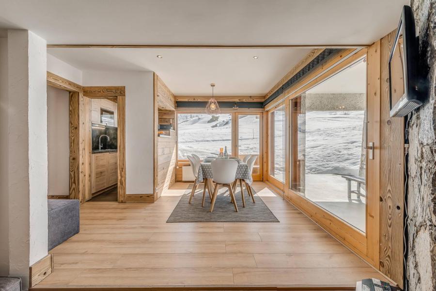 Urlaub in den Bergen 2-Zimmer-Berghütte für 5 Personen (6P) - Les Chalets du Golf - Tignes - Wohnzimmer