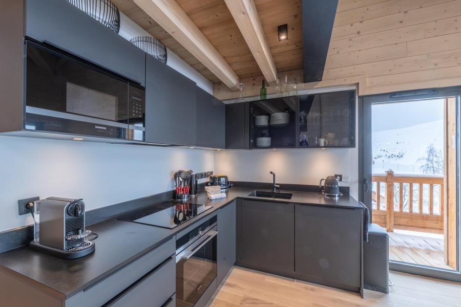 Urlaub in den Bergen 5 Zimmer Maisonettewohnung für 9 Personen (A303) - Les Chalets du Golf - Alpe d'Huez - Kochnische