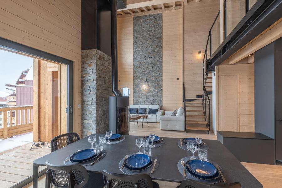 Vakantie in de bergen Appartement duplex 5 kamers 9 personen (A303) - Les Chalets du Golf - Alpe d'Huez - Woonkamer