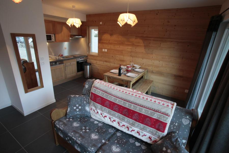 Urlaub in den Bergen 3-Zimmer-Appartment für 4 Personen (1) - Les Chalets du Grand Galibier - Valloire - Wohnzimmer