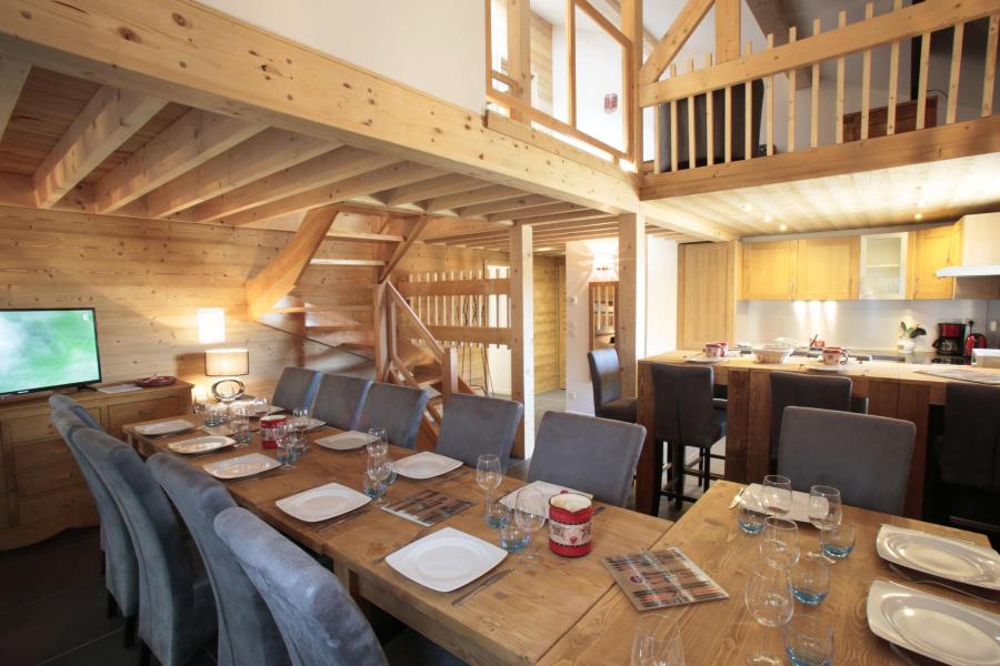 Holiday in mountain resort 4 room duplex apartment 8 people (2) - Les Chalets du Grand Galibier - Valloire - Living room