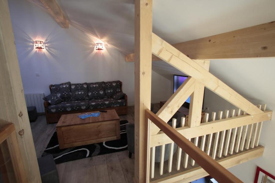 Urlaub in den Bergen 4 Zimmer Maisonettewohnung für 8 Personen (2) - Les Chalets du Grand Galibier - Valloire - Wohnzimmer