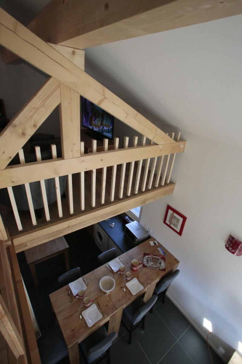 Urlaub in den Bergen 4 Zimmer Maisonettewohnung für 8 Personen (2) - Les Chalets du Grand Galibier - Valloire - Wohnzimmer