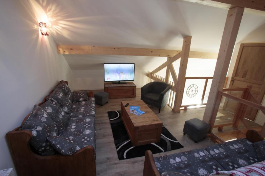 Urlaub in den Bergen Les Chalets du Grand Galibier - Valloire - Wohnzimmer