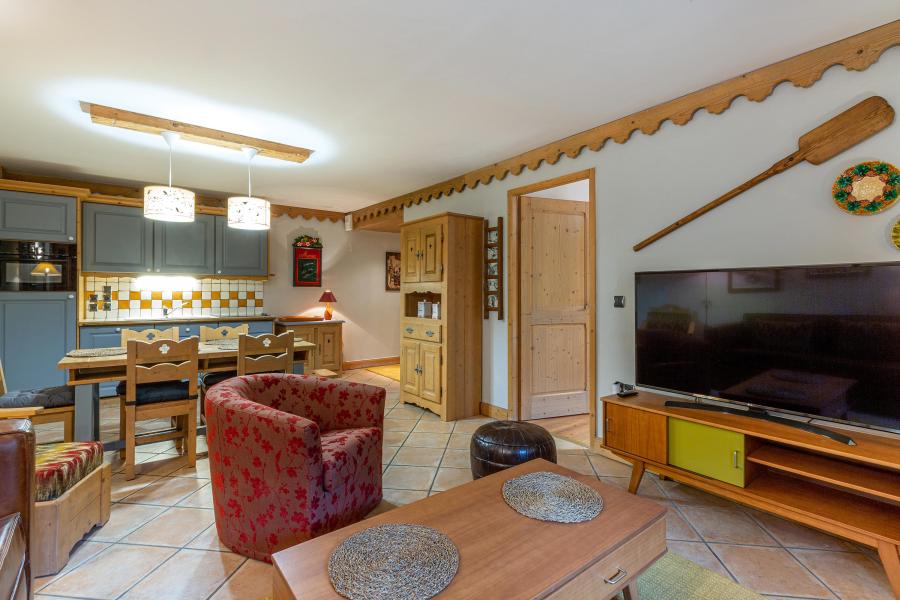 Urlaub in den Bergen 3-Zimmer-Appartment für 6 Personen (A06) - Les Chalets du Gypse - Saint Martin de Belleville - Wohnzimmer