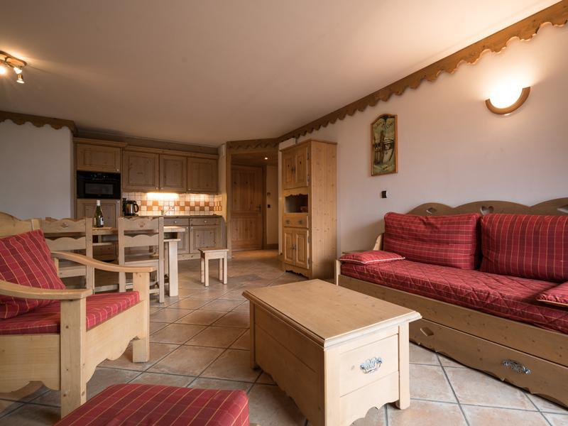 Urlaub in den Bergen 3-Zimmer-Appartment für 6 Personen (C09) - Les Chalets du Gypse - Saint Martin de Belleville - Wohnzimmer