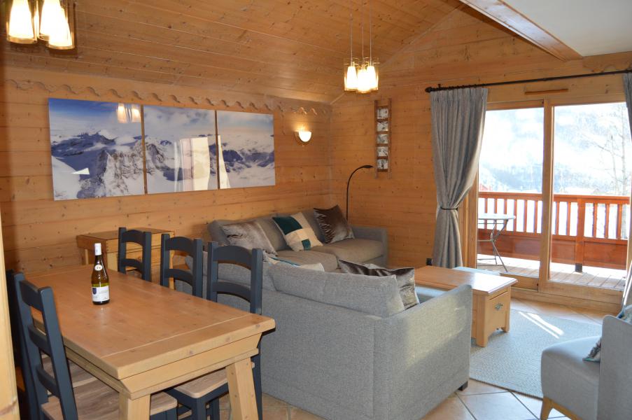 Urlaub in den Bergen 4-Zimmer-Appartment für 8 Personen (C10) - Les Chalets du Gypse - Saint Martin de Belleville - Wohnzimmer