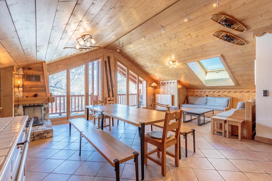 Urlaub in den Bergen 4-Zimmer-Appartment für 8 Personen (C11) - Les Chalets du Gypse - Saint Martin de Belleville - Wohnzimmer