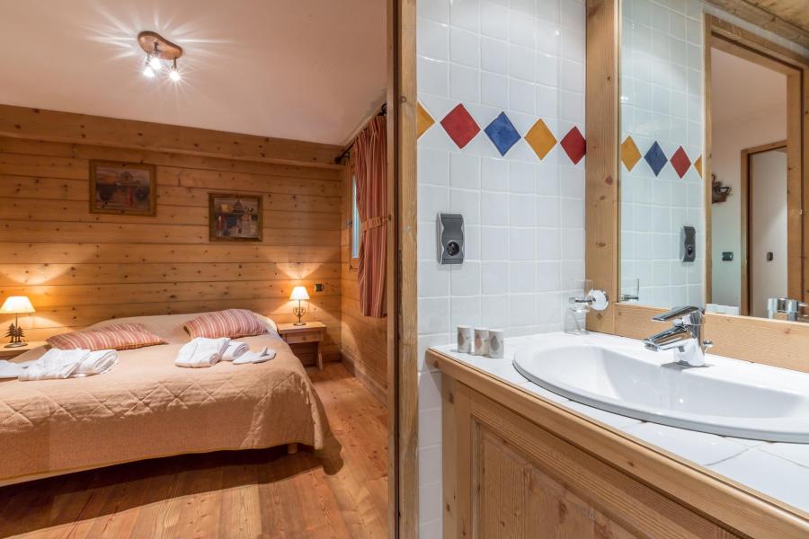 Urlaub in den Bergen 4-Zimmer-Holzhütte für 8 Personen (C08) - Les Chalets du Gypse - Saint Martin de Belleville - Schlafzimmer