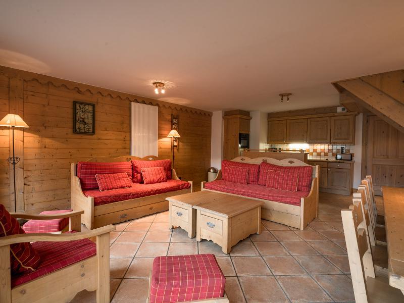 Holiday in mountain resort 5 room apartment 10 people (C17) - Les Chalets du Gypse - Saint Martin de Belleville - Living room