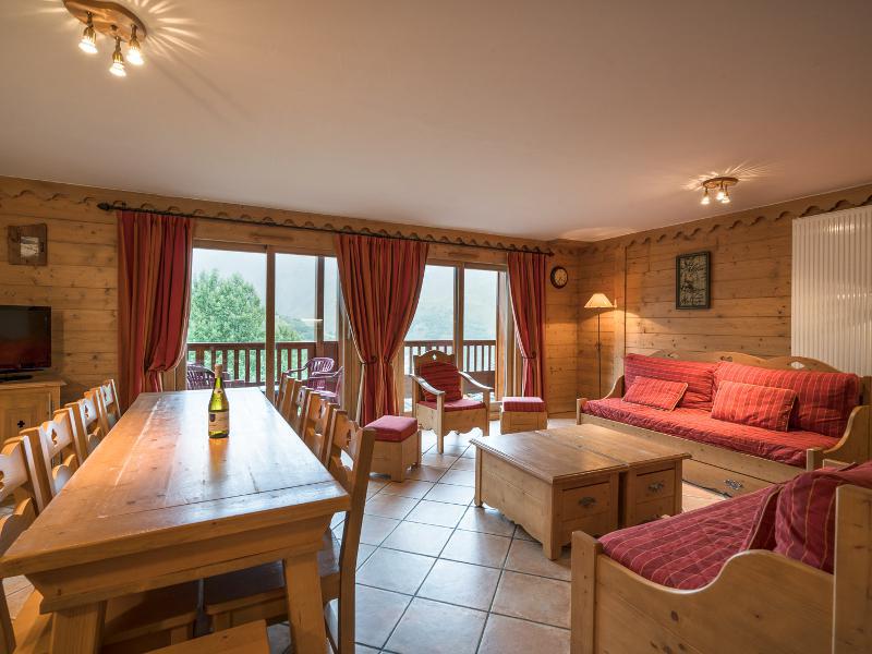 Urlaub in den Bergen 5-Zimmer-Appartment für 10 Personen (C17) - Les Chalets du Gypse - Saint Martin de Belleville - Wohnzimmer