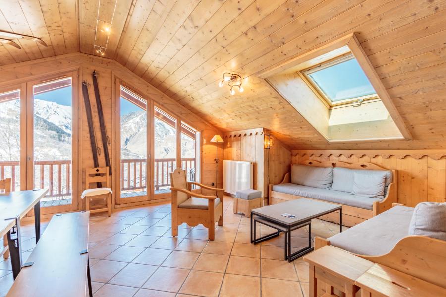 Wakacje w górach Apartament 4 pokojowy 8 osób (C11) - Les Chalets du Gypse - Saint Martin de Belleville - Pokój gościnny