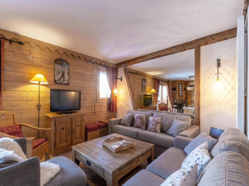 Vacaciones en montaña Apartamento 5 piezas para 10 personas (A09) - Les Chalets du Gypse - Saint Martin de Belleville - Estancia