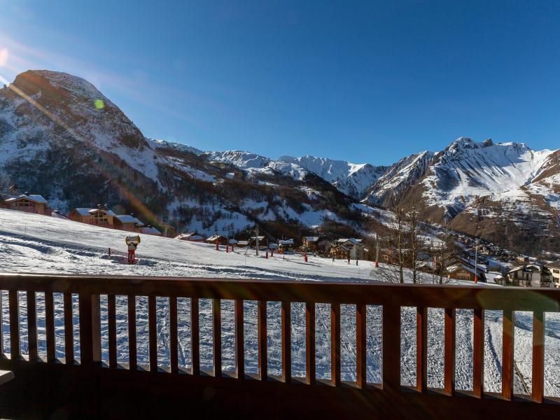 Vacanze in montagna Appartamento 4 stanze con mezzanino per 10 persone (C16) - Les Chalets du Gypse - Saint Martin de Belleville - Balcone