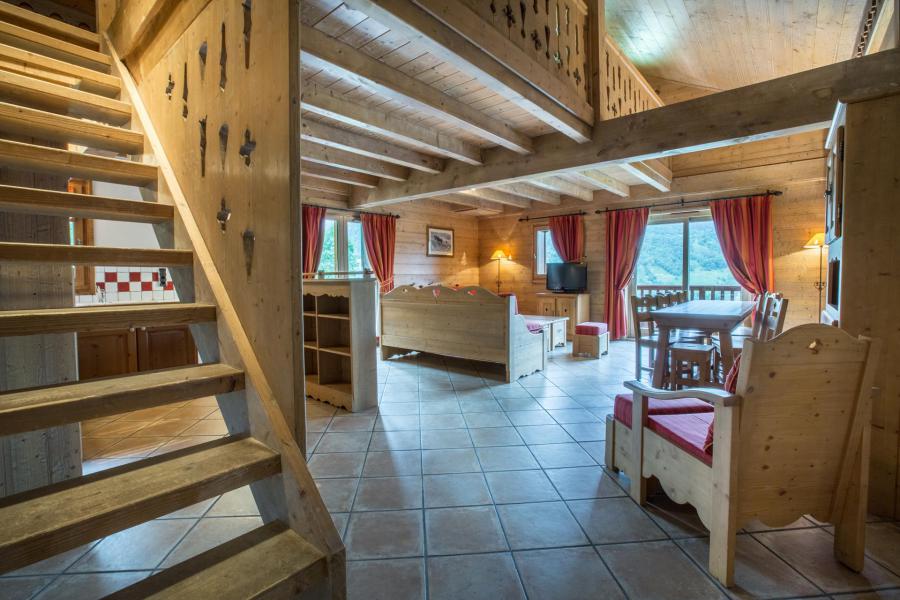 Vacanze in montagna Appartamento 4 stanze con mezzanino per 10 persone (C16) - Les Chalets du Gypse - Saint Martin de Belleville - Soggiorno