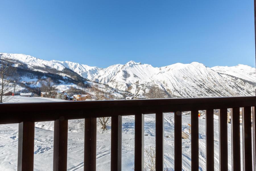 Vacanze in montagna Appartamento 4 stanze per 8 persone (B03) - Les Chalets du Gypse - Saint Martin de Belleville - Balcone