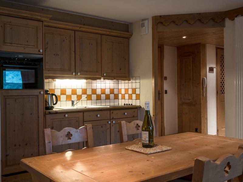 Vakantie in de bergen Appartement 2 kamers 4 personen (C03) - Les Chalets du Gypse - Saint Martin de Belleville - Woonkamer