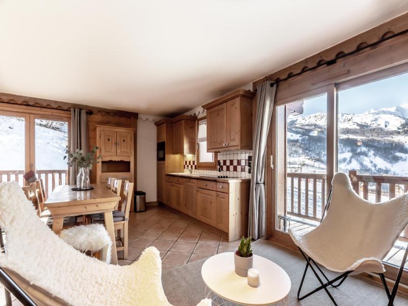 Vakantie in de bergen Appartement 4 kamers 6 personen (C13) - Les Chalets du Gypse - Saint Martin de Belleville - Verblijf