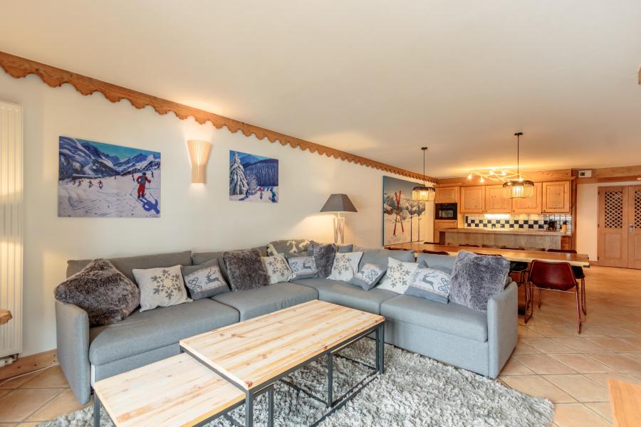 Vakantie in de bergen Appartement 4 kamers 8 personen (B01) - Les Chalets du Gypse - Saint Martin de Belleville - Woonkamer