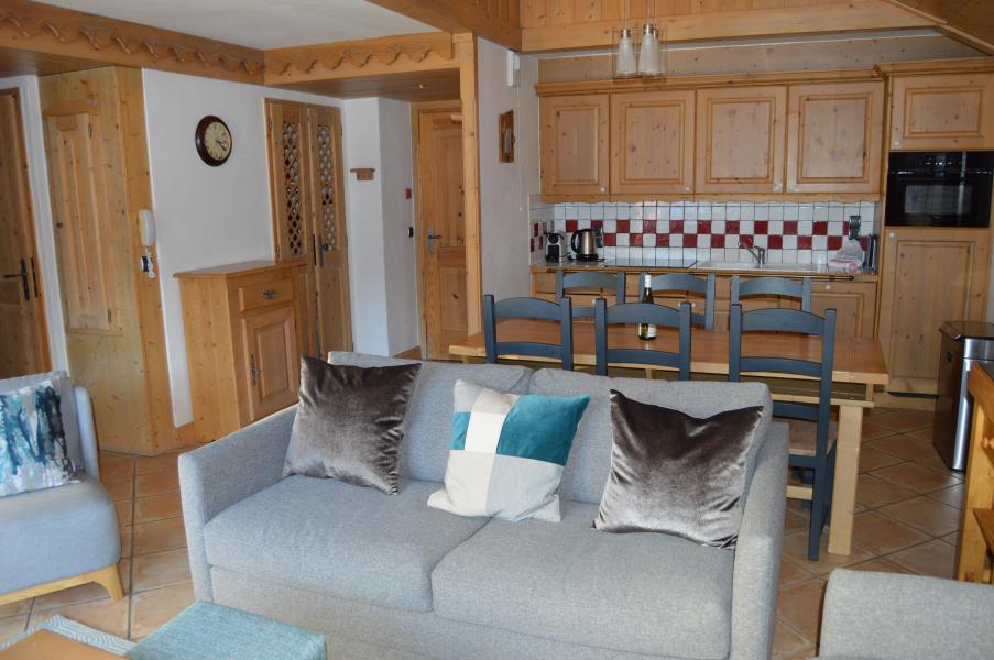 Vakantie in de bergen Appartement 4 kamers 8 personen (C10) - Les Chalets du Gypse - Saint Martin de Belleville - Woonkamer