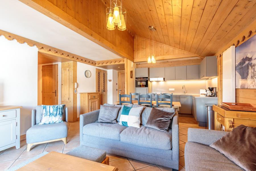 Vakantie in de bergen Appartement 4 kamers 8 personen (C10) - Les Chalets du Gypse - Saint Martin de Belleville - Woonkamer