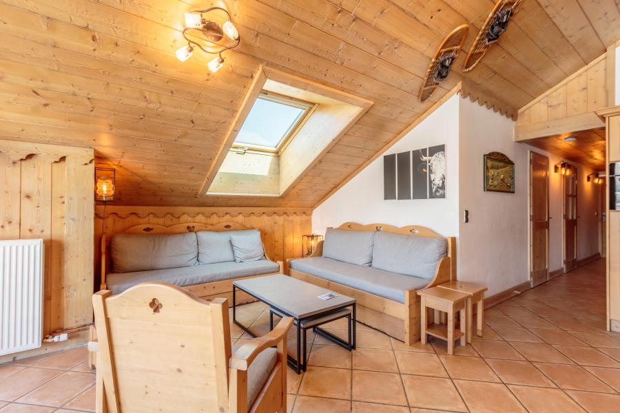 Vakantie in de bergen Appartement 4 kamers 8 personen (C11) - Les Chalets du Gypse - Saint Martin de Belleville - Woonkamer