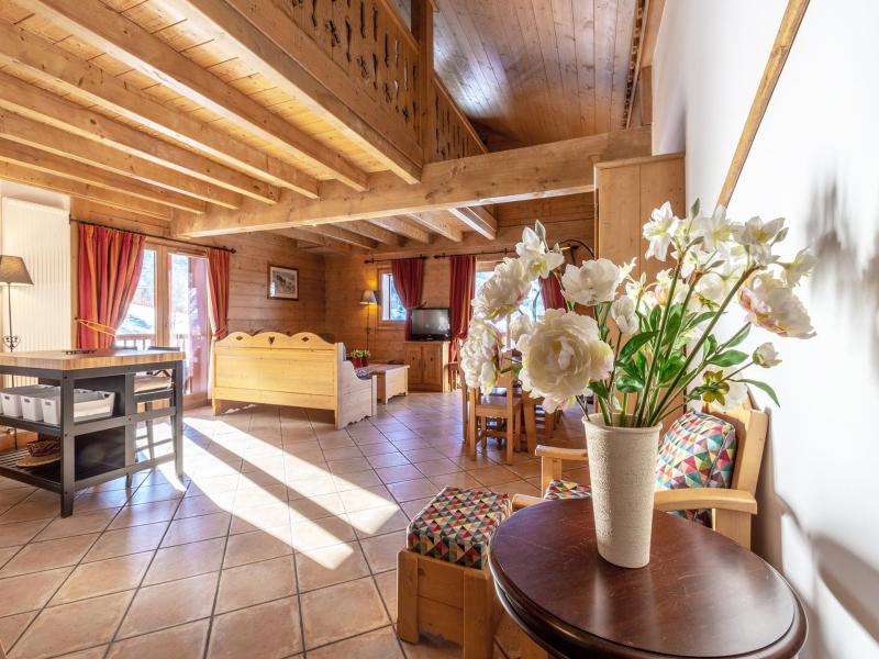 Vakantie in de bergen Appartement 4 kamers mezzanine 10 personen (C16) - Les Chalets du Gypse - Saint Martin de Belleville - Woonkamer