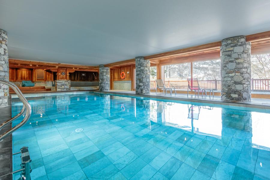 Vacances en montagne Appartement 5 pièces 10 personnes (C17) - Les Chalets du Gypse - Saint Martin de Belleville - Piscine