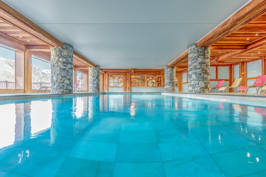 Vacances en montagne Appartement 3 pièces 6 personnes (C12) - Les Chalets du Gypse - Saint Martin de Belleville - Piscine