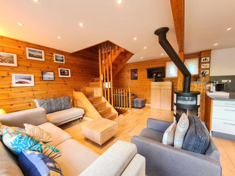 Vakantie in de bergen Chalet 4 kamers 8 personen (24) - Les Chalets du Hameau - Flaine - Woonkamer