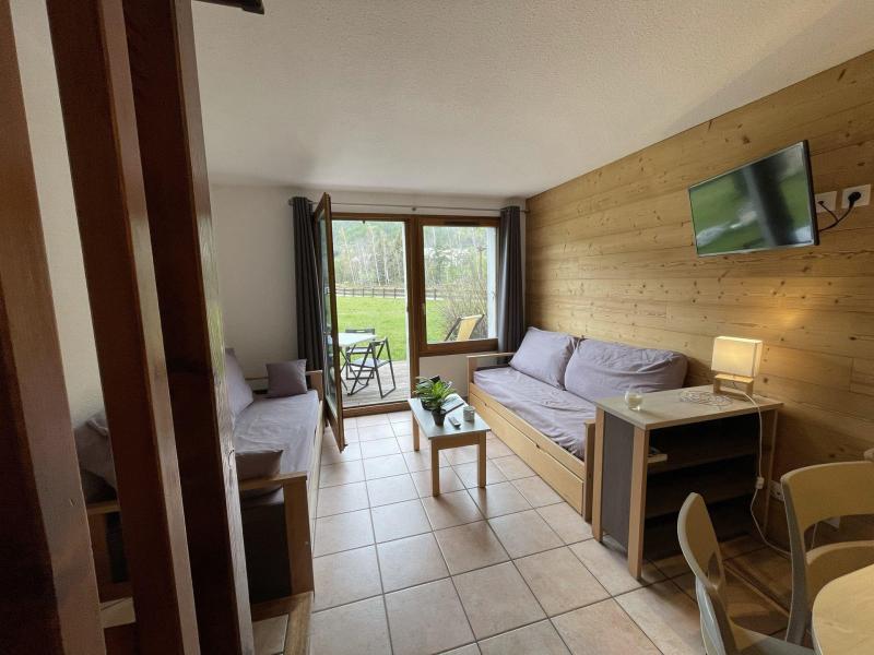 Urlaub in den Bergen Duplex Wohnung 3 Zimmer 6 Personnen (22) - Les Chalets du Jardin Alpin - Serre Chevalier - Wohnzimmer