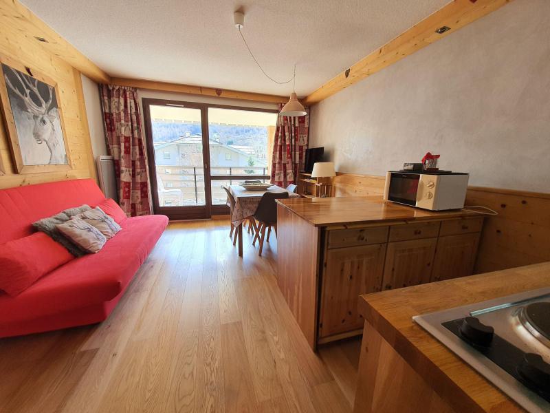 Vacanze in montagna Appartamento 2 stanze per 6 persone (307) - Les Chalets du Jardin Alpin Edelweiss - Serre Chevalier - Soggiorno