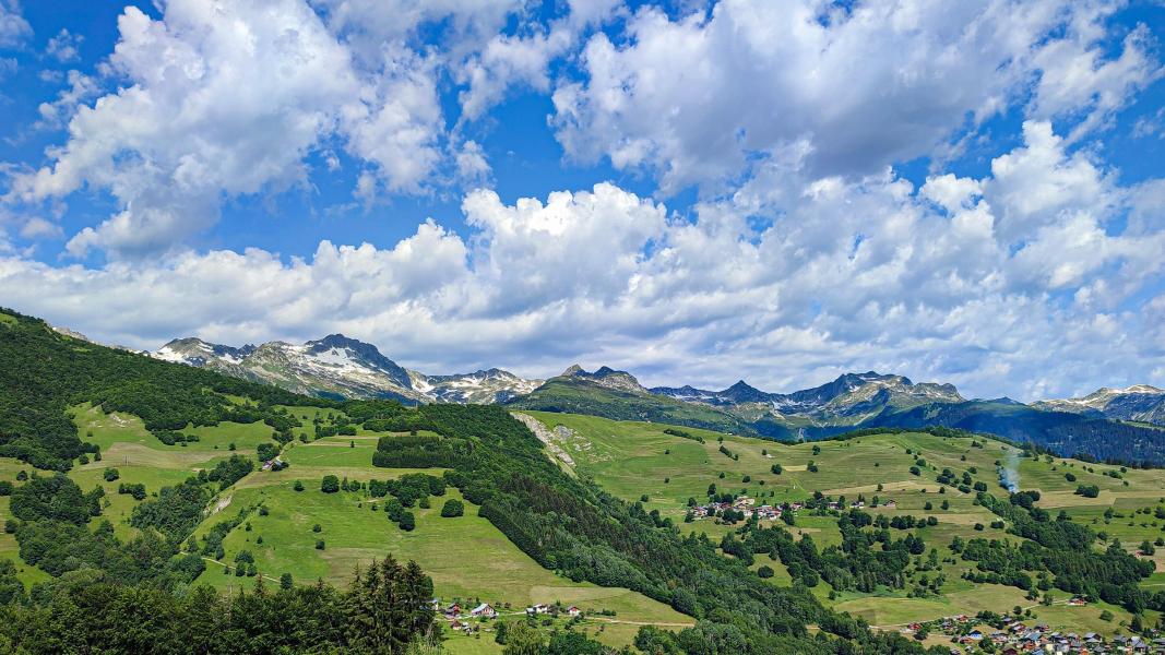 Vacanze in montagna Chalet su 2 piani 4 stanze per 7 persone (L'Ambroisie) - Les Chalets Lumi - Valmorel - Esteriore estate