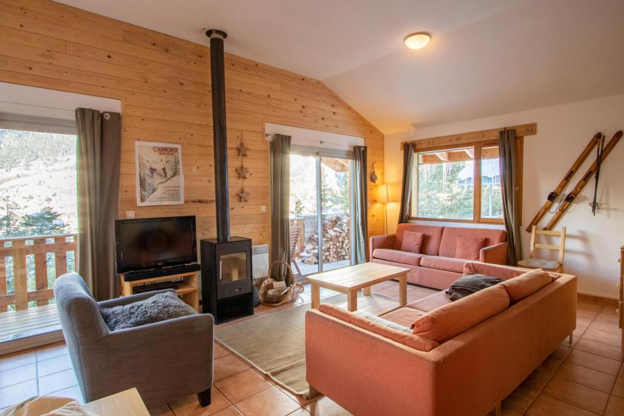 Holiday in mountain resort 5 room chalet 10 people (CHT91) - Les Chalets Petit Bonheur - La Norma - Living room