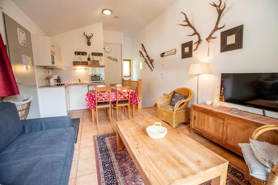 Urlaub in den Bergen Doppelchalethälfte 3 Zimmer für 6 Personen (CHT79) - Les Chalets Petit Bonheur - La Norma - Wohnzimmer