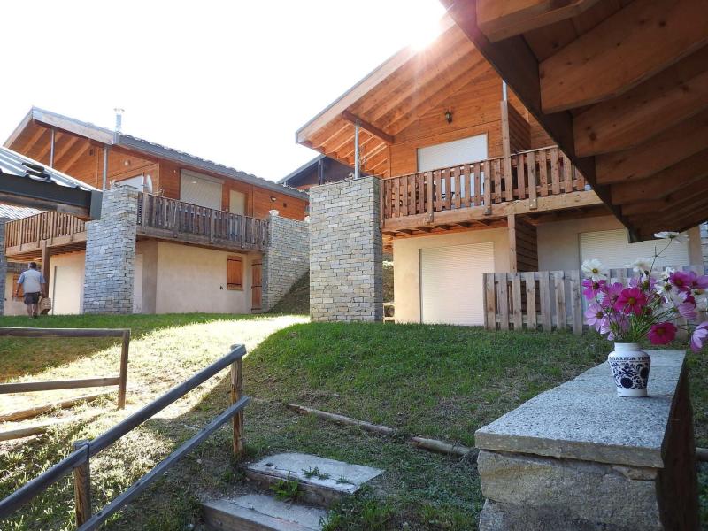 Urlaub in den Bergen Les Chalets Petit Bonheur - La Norma - Terrasse