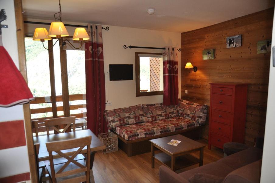 Vakantie in de bergen Appartement 2 kamers 5 personen (22) - Les Chalets Valoria - Valloire - Woonkamer