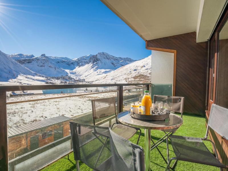 Аренда на лыжном курорте Апартаменты 3 комнат 5 чел. (1) - Les Cimes - Tignes - летом под открытым небом
