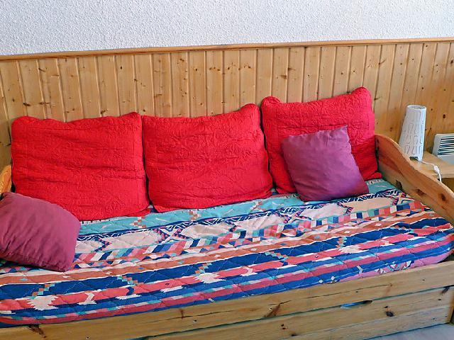 Urlaub in den Bergen 1-Zimmer-Appartment für 4 Personen (7) - Les Cîmes de Caron - Val Thorens - Sitzbank