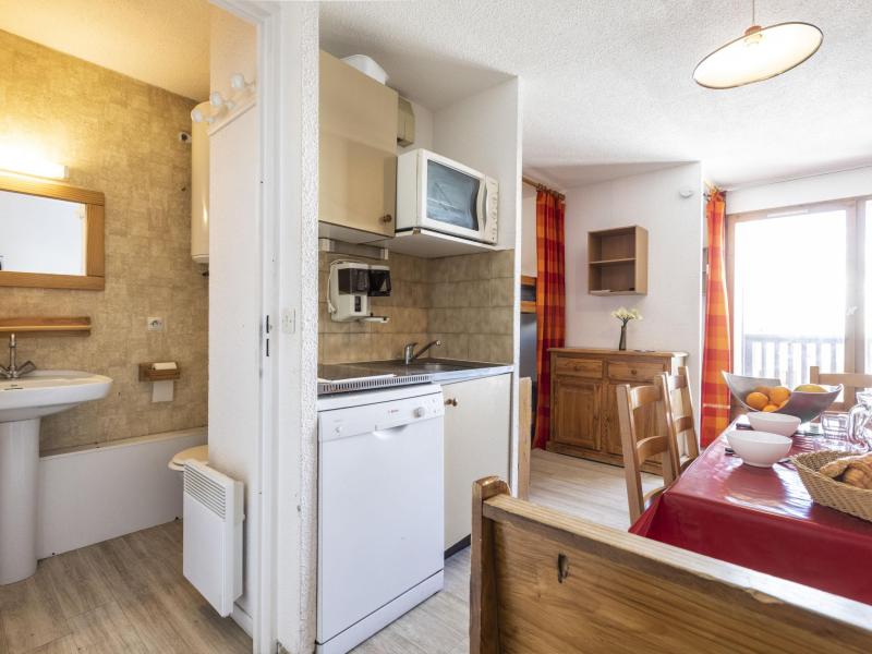 Vakantie in de bergen Appartement 1 kamers 4 personen (20) - Les Cîmes de Caron - Val Thorens - Woonkamer