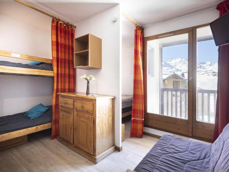 Vakantie in de bergen Appartement 1 kamers 4 personen (20) - Les Cîmes de Caron - Val Thorens - Woonkamer