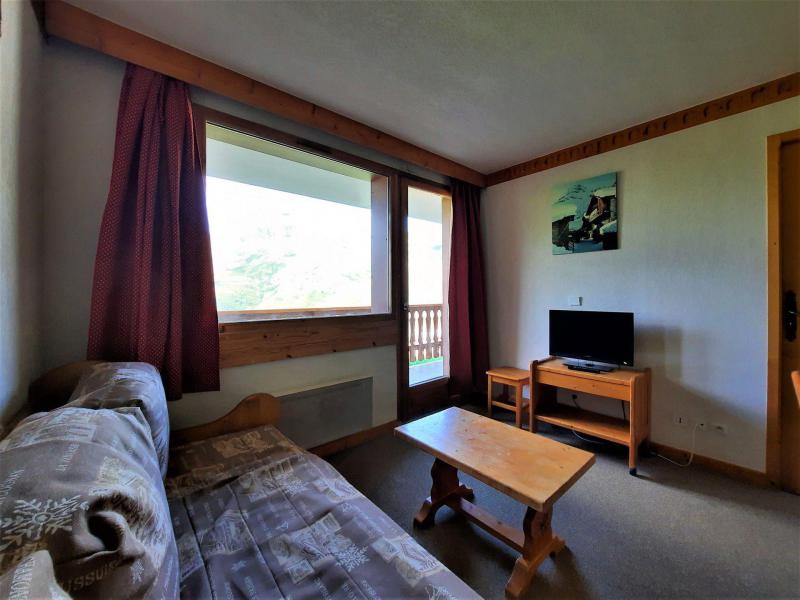 Vakantie in de bergen Appartement 2 kabine kamers 4-6 personen (102) - Les Côtes d'Or Chalet Argentière - Les Menuires - Woonkamer