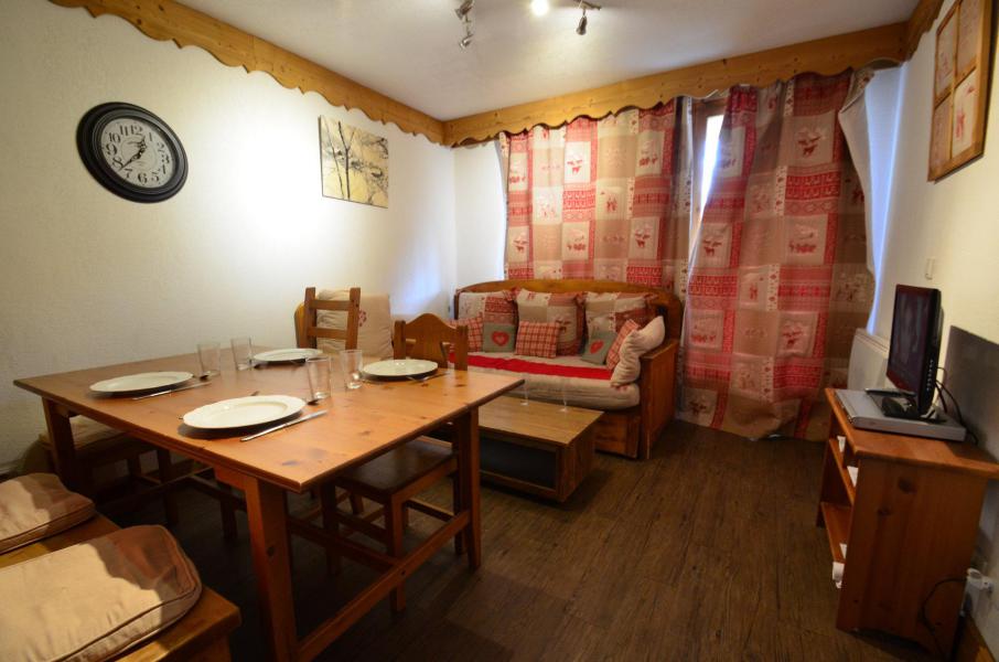 Vakantie in de bergen Appartement 2 kabine kamers 4 personen (202) - Les Côtes d'Or Chalet Argentière - Les Menuires - Woonkamer