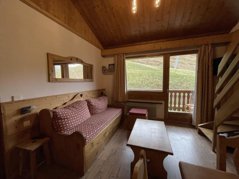 Urlaub in den Bergen 4-Zimmer-Appartment für 6 Personen (404) - Les Côtes d'Or Chalet Bossons - Les Menuires - Wohnzimmer