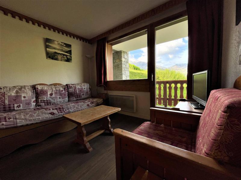 Wakacje w górach Apartament 2 pokojowy kabina 4-6 osób (002) - Les Côtes d'Or Chalet Bossons - Les Menuires - Pokój gościnny