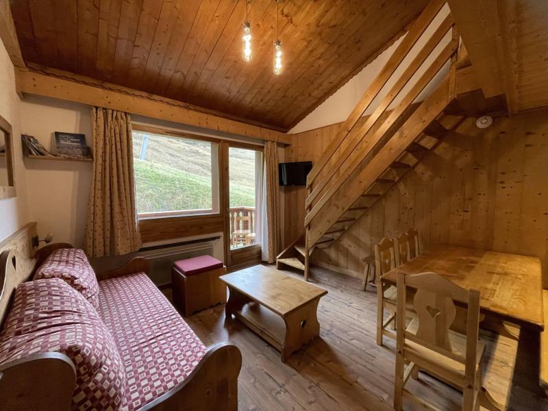 Vakantie in de bergen Appartement 4 kamers 6 personen (404) - Les Côtes d'Or Chalet Bossons - Les Menuires - Woonkamer