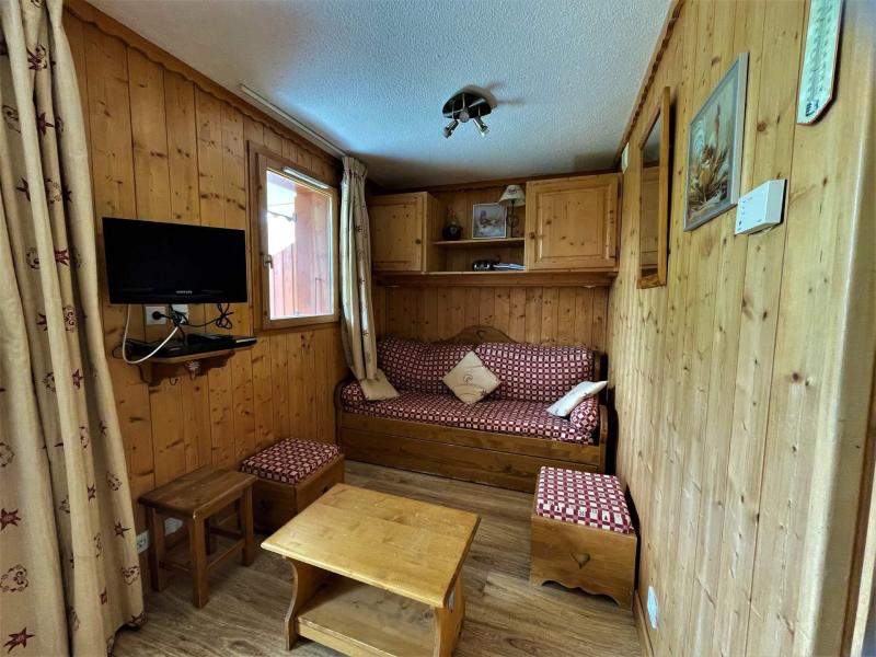 Urlaub in den Bergen 2-Zimmer-Holzhütte für 4 Personen (322) - Les Côtes d'Or Chalet Courmayeur - Les Menuires - Wohnzimmer