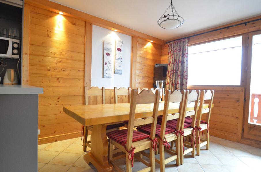 Urlaub in den Bergen 4 Zimmer Maisonettewohnung für 8-10 Personen (342) - Les Côtes d'Or Chalet Courmayeur - Les Menuires - Wohnzimmer